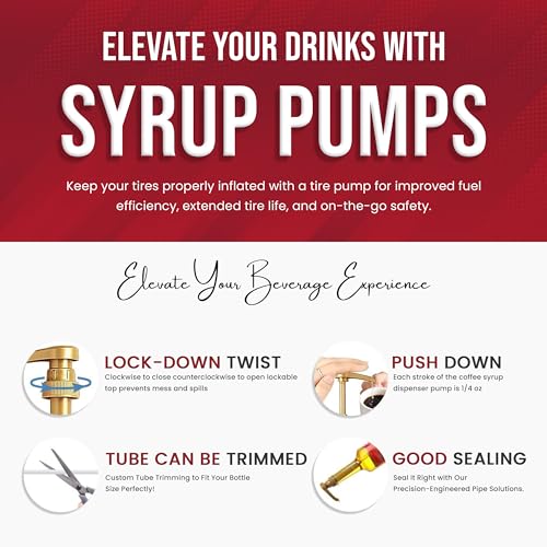 Torani Summer Variety Syrup - Lemon, Lime, Coconut, Blue Raspberry, Watermelon & Tamarindo Syrups For Coffee,Italian Soda, Lattes, Frappes Flavor- 6 Pack With 6 Jimoco Pumps