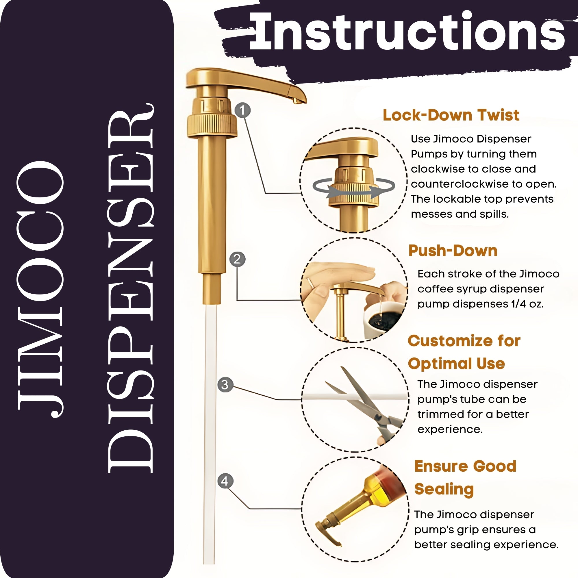 Huckleberry Syrup for Coffee 25.4 Ounces Coffee Syrups and Flavors with Jimoco Pump Syrup Dispenser