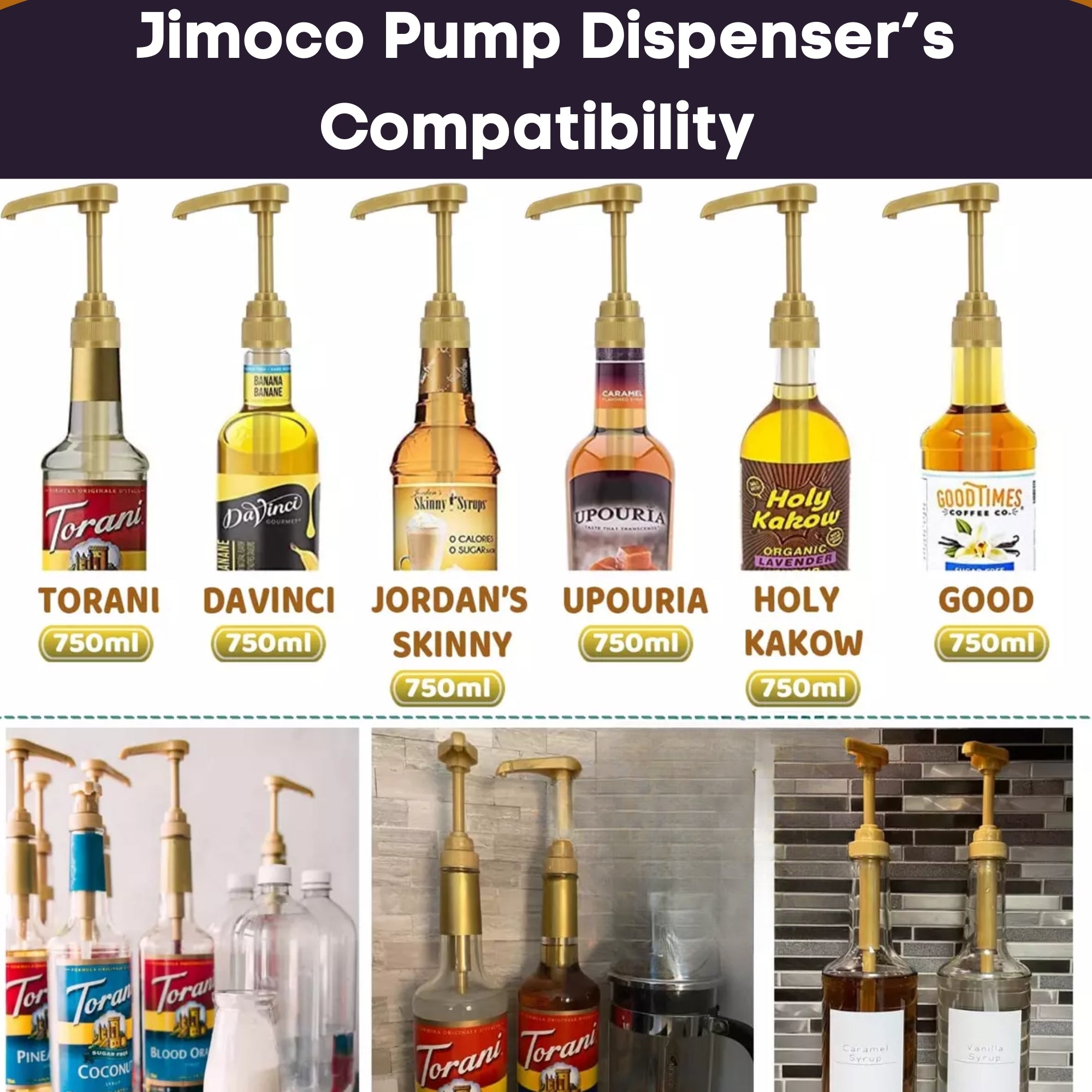 Huckleberry Syrup for Coffee 25.4 Ounces Coffee Syrups and Flavors with Jimoco Pump Syrup Dispenser